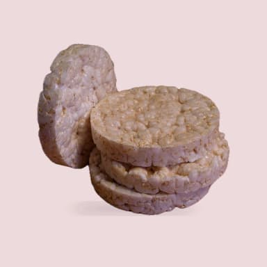 Puffed rice cake